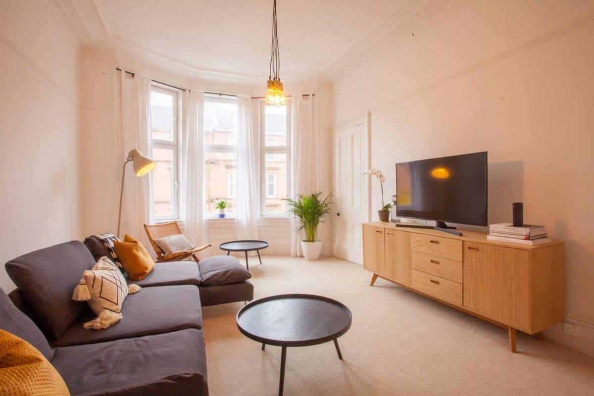 Stunning 2 Bed Property In Heart Of West End Glasgow Luaran gambar
